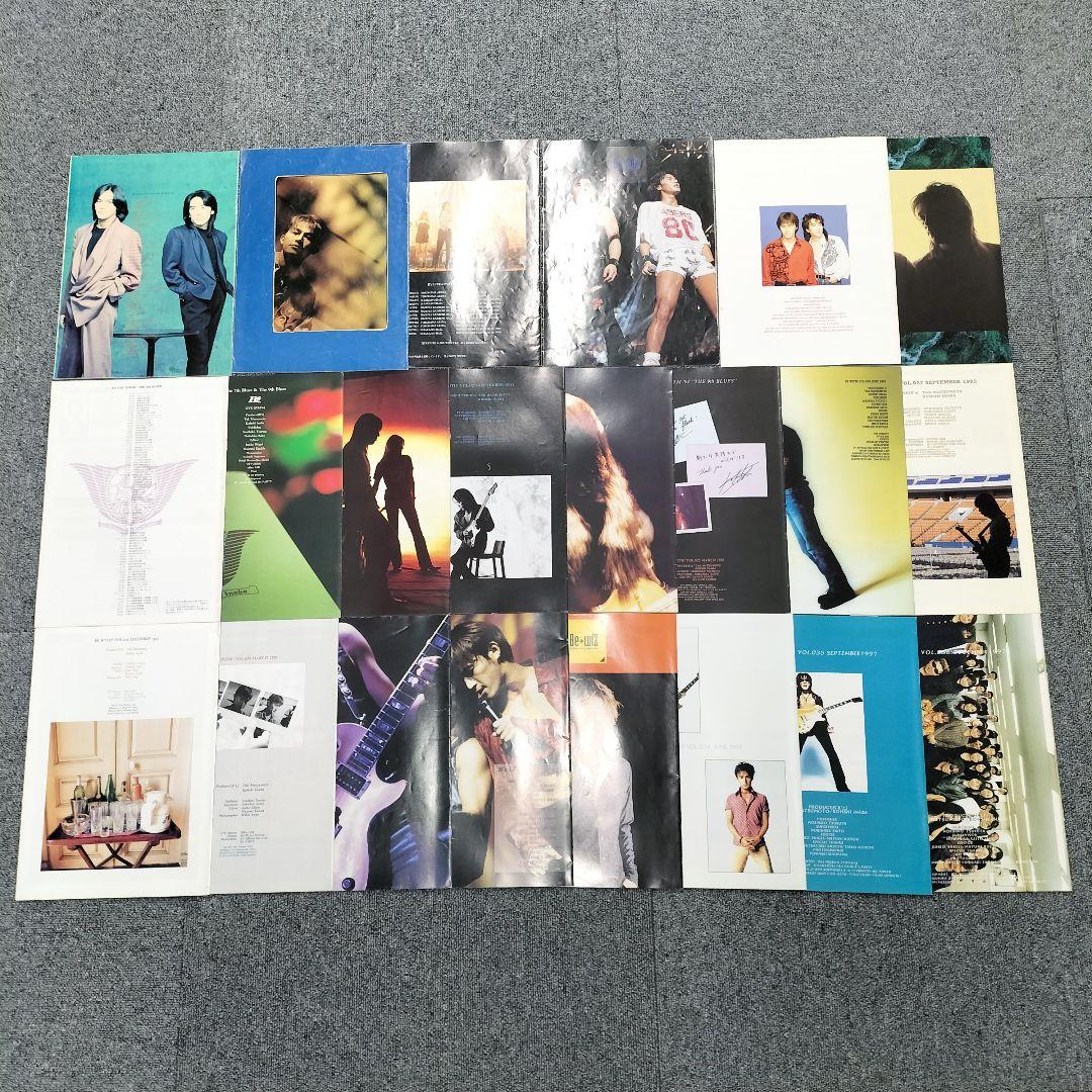 当時物 B'z会報 be with! 90年代初期 22冊セット レトロ
