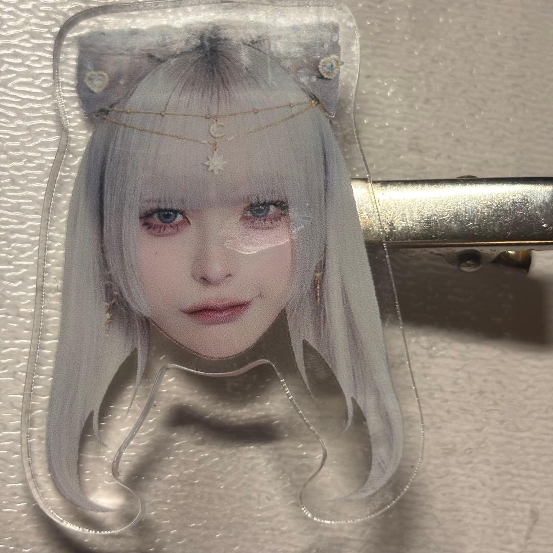 【最終値下げ】AVAM 月深乃絢 アクリルスタンド ランチェキ ヘアクリップ