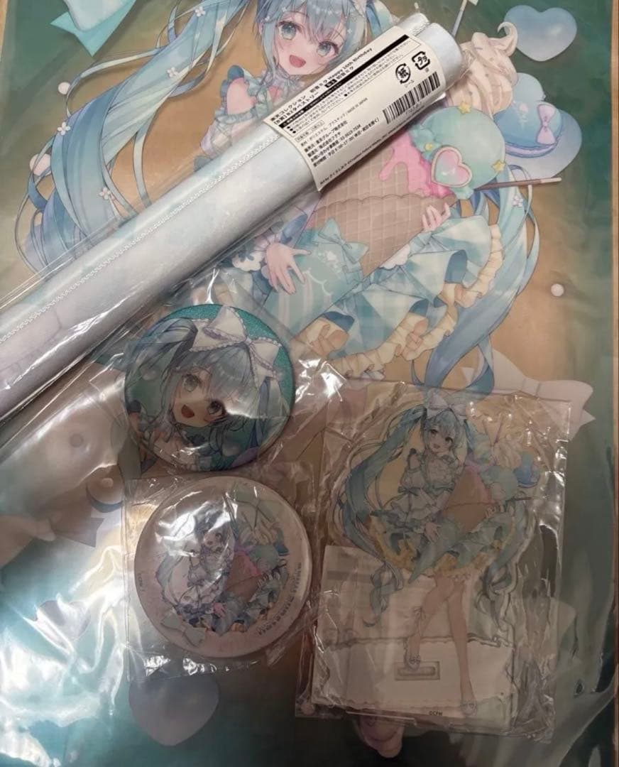 楽天コレクション/初音ミク 16th Birthday 6点/楽コレ 缶バッジ