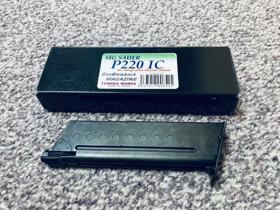【中古美品・希少】タナカ P220 IC ガスブローバック マガジン 9mm拳銃