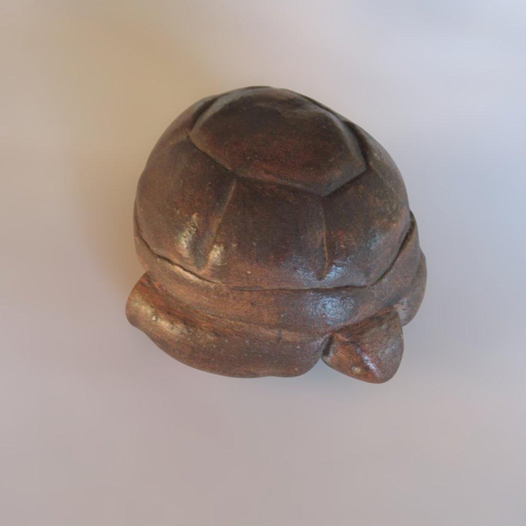 ガラパゴス諸島の動物　陶器の動物