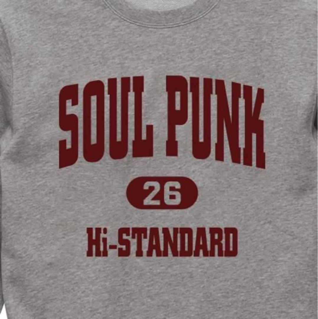 ミュージシャン Hi-STANDARD SOUL PUNK CREW SWEAT XXL