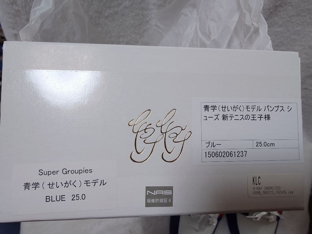 テニプリ 青学モデルパンプス 25.0