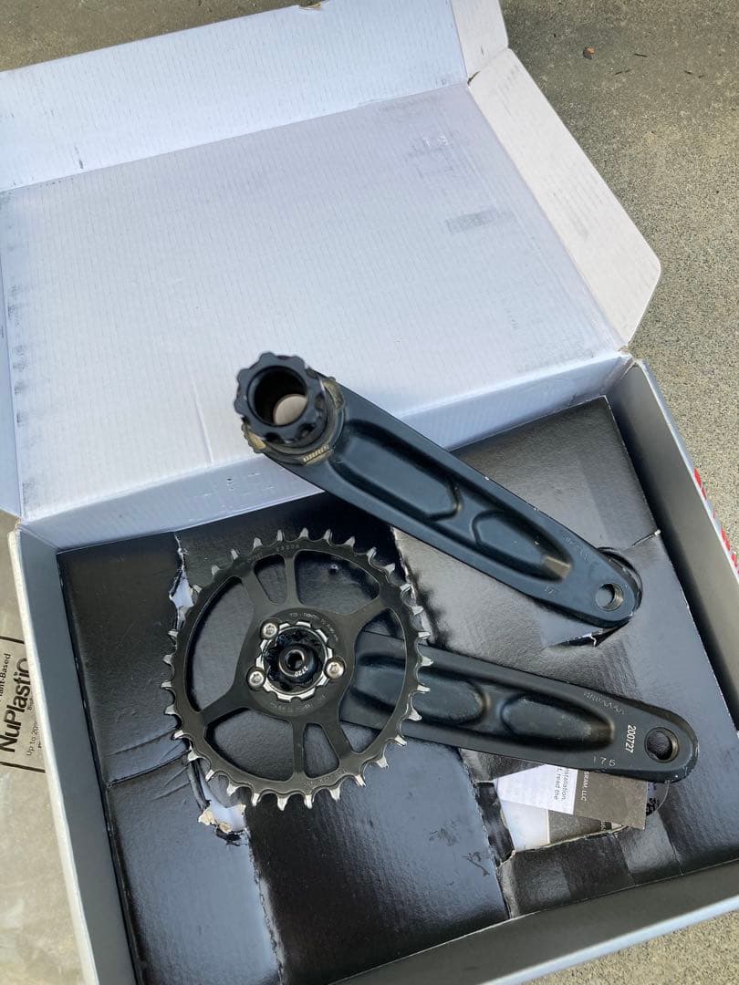 SRAM シングルスピード クランクセット 32T 175㎜　dub boost