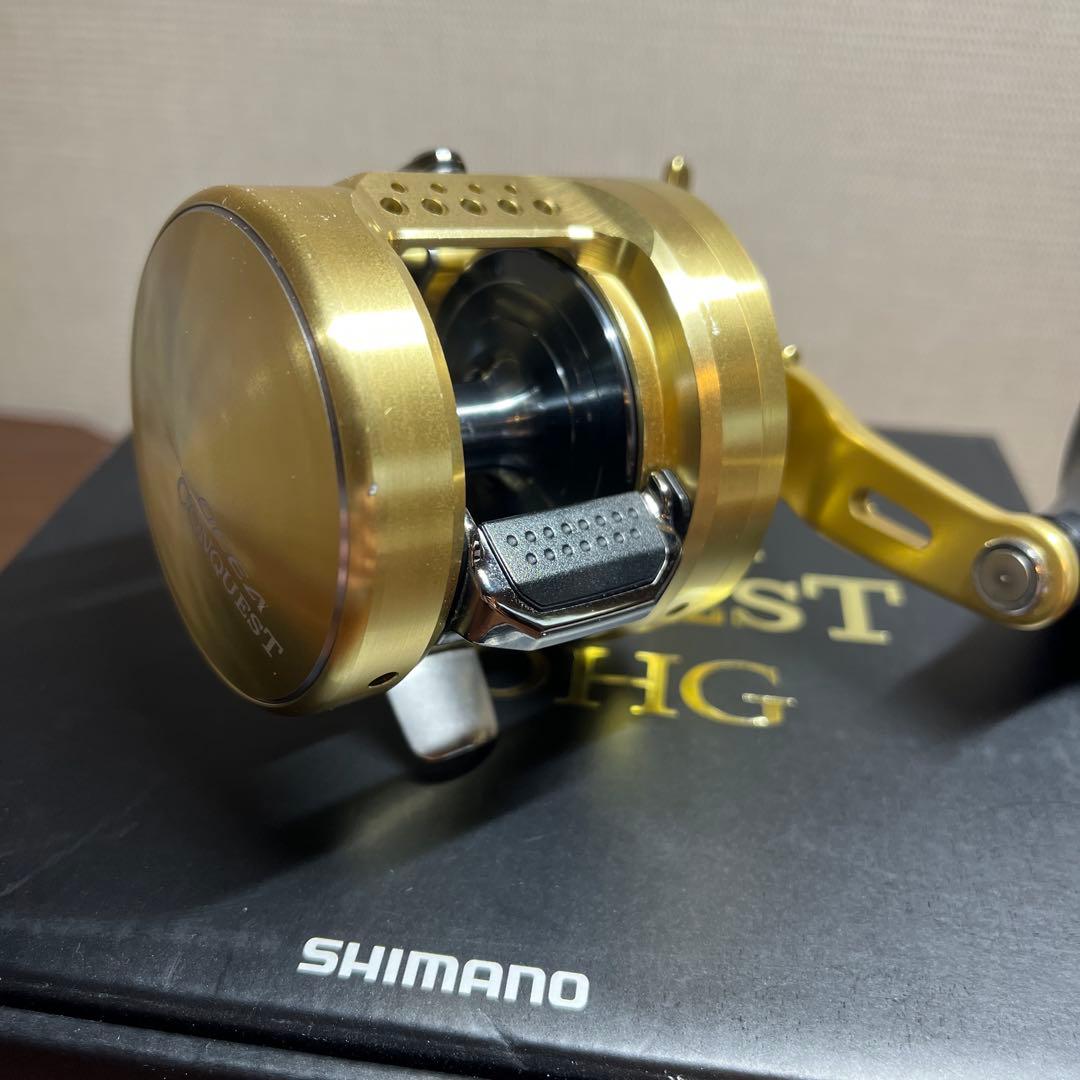 シマノ　15オシアコンクエスト300HG ベイトリール タイラバ　ジギング　鯛