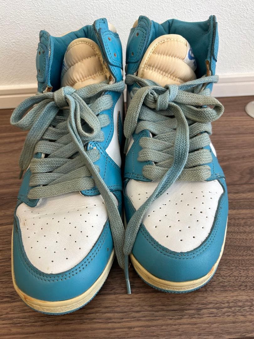 AIR JORDAN 1 ノースカロライナブルー
