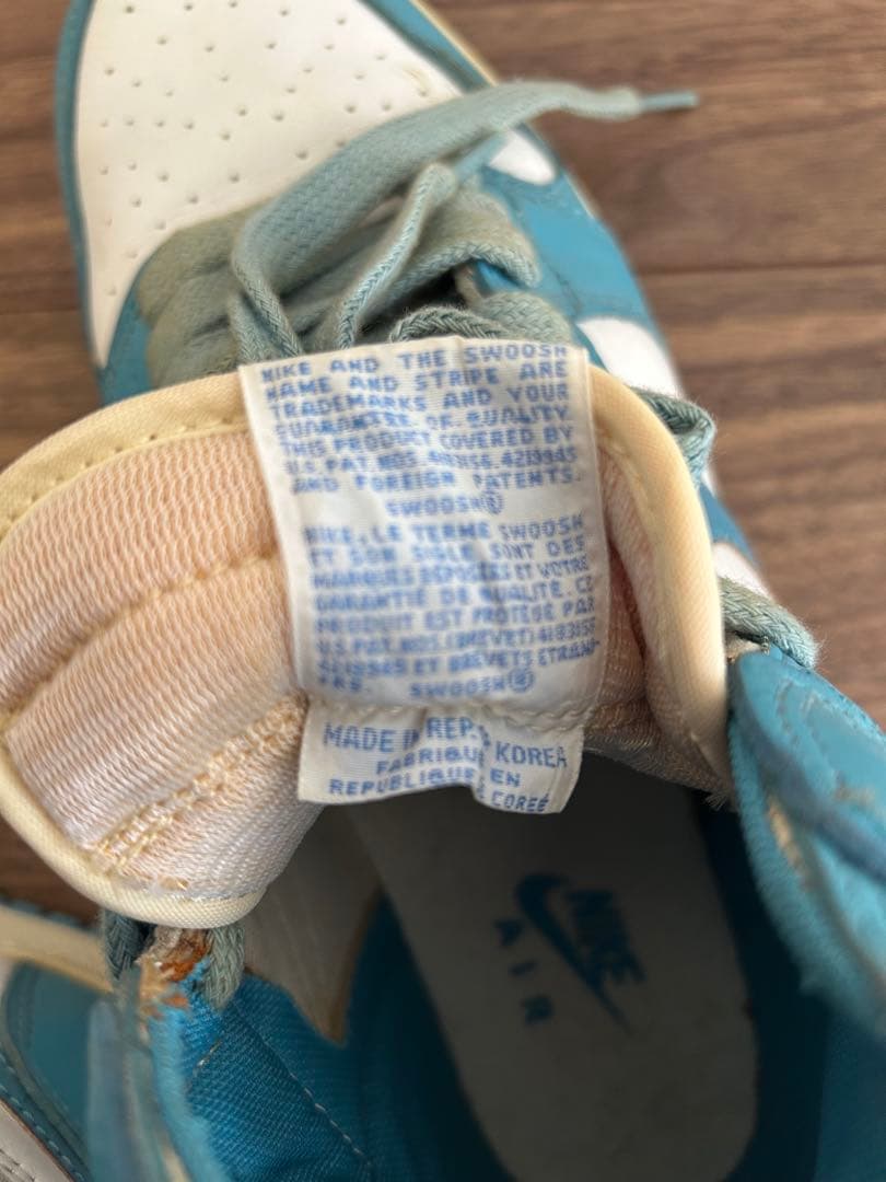 AIR JORDAN 1 ノースカロライナブルー
