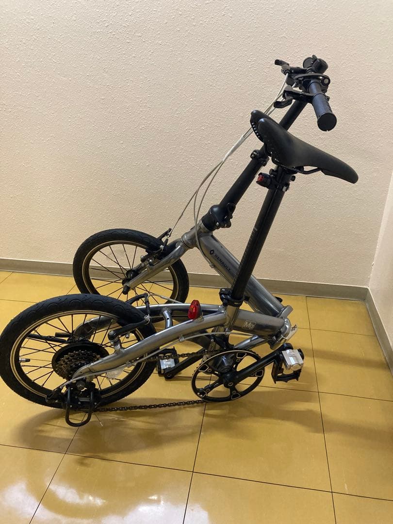 ルノーRENAULT 美品折りたたみ自転車 マグネシウム8 MAGNESIUM8