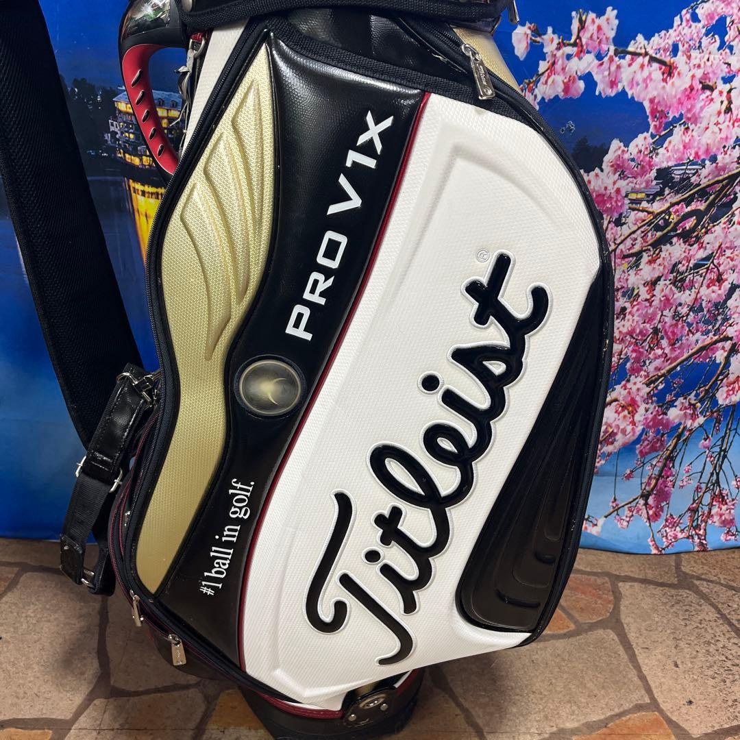 寶BZ-1292 タイトリスト PRO V1X キャディバッグ 3点式