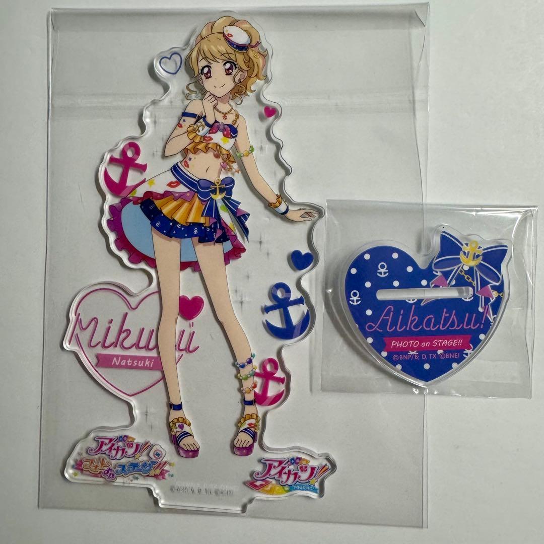 アイカツ 夏樹みくる フォト on ステージ フォトカツ アクスタ