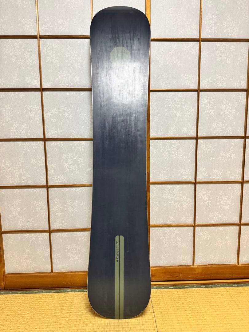 レバレッジ　GT2 155センチ　ダブルキャンバー　ソールカバー付き