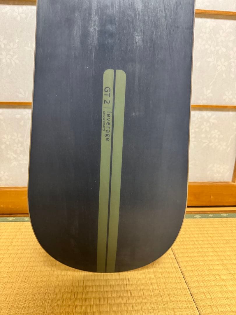 レバレッジ　GT2 155センチ　ダブルキャンバー　ソールカバー付き