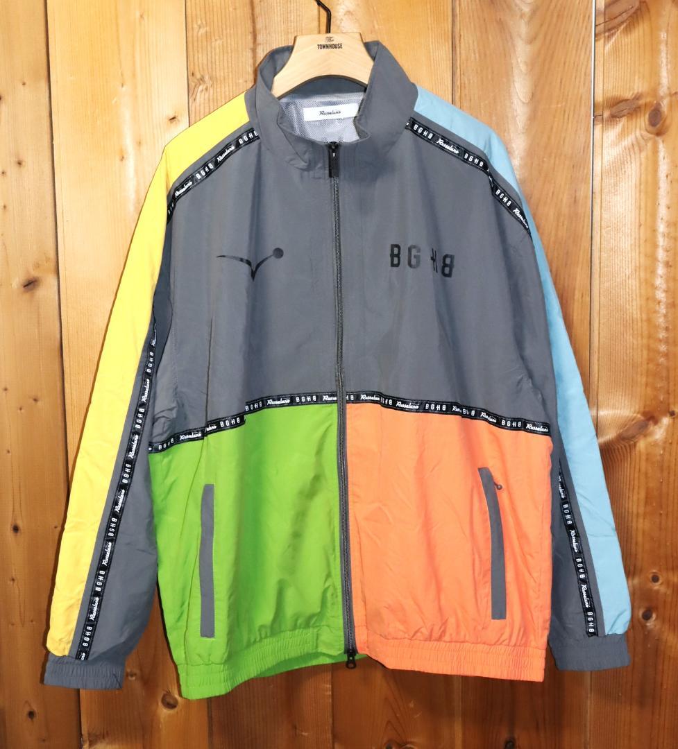 新品 BGHB X ラッセルノ パネルカラー ジップブルゾン (7/XXL) Ⓗ