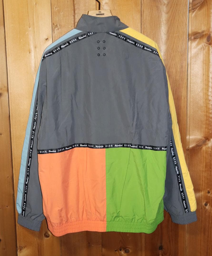 新品 BGHB X ラッセルノ パネルカラー ジップブルゾン (7/XXL) Ⓗ