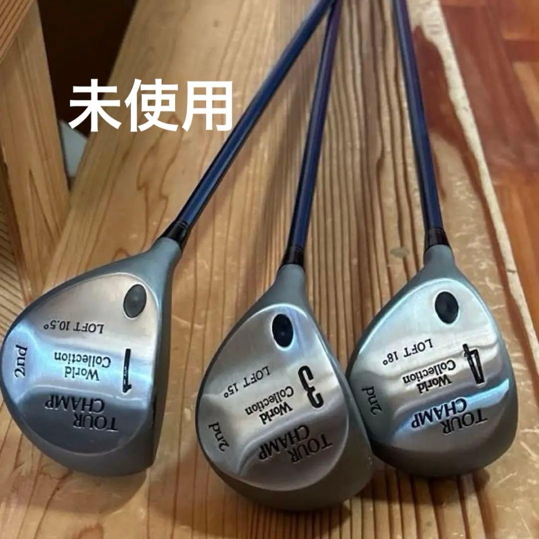 左利き用ゴルフ　フルセット　TRUSSARDI GOLF ブラック　ほぼ未使用品