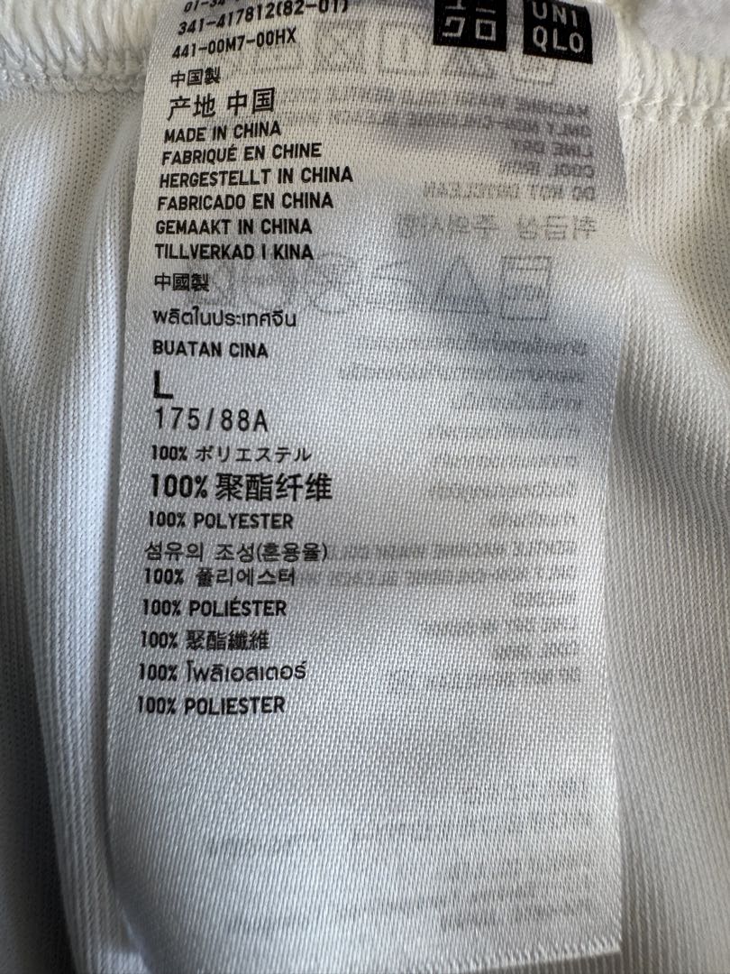 UNIQLOフェデラー新品、未使用タグ付き