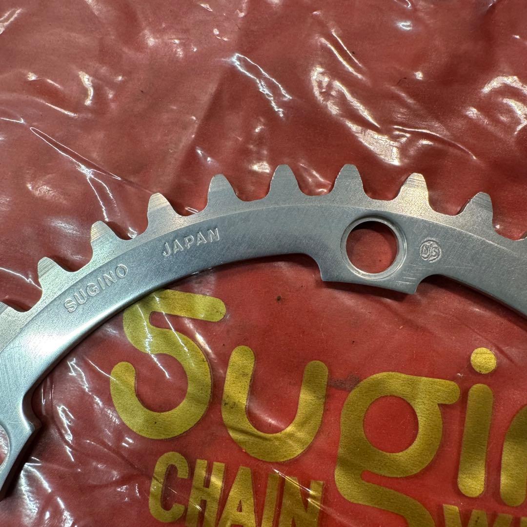 Sugino Aero Mighty 42T チェーンリング　厚歯　njs