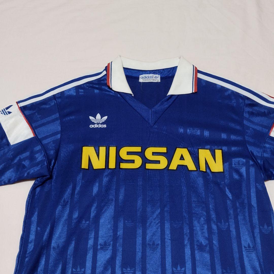 アディダス　日産自動車　田中真二　選手支給品　　　 サッカー　80s 　Mサイズ