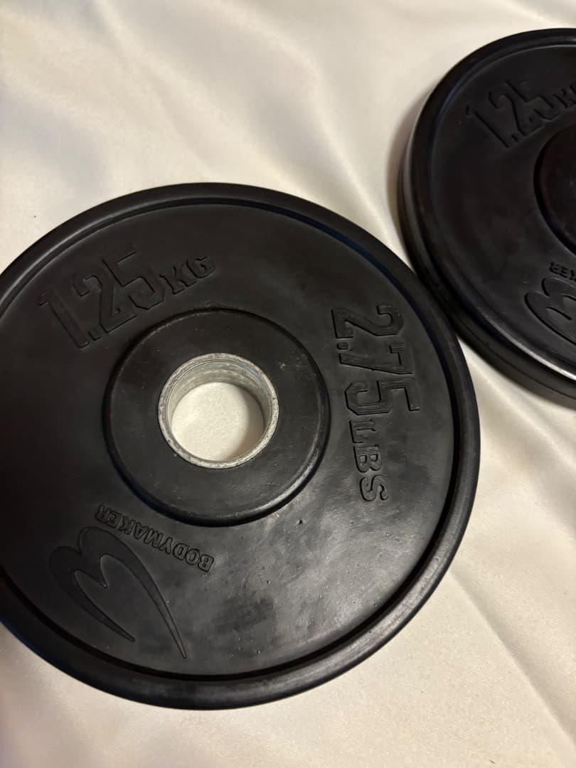 ①ボディメーカー　ラバーダンベルセット(重量の関係で①②同時購入ください)