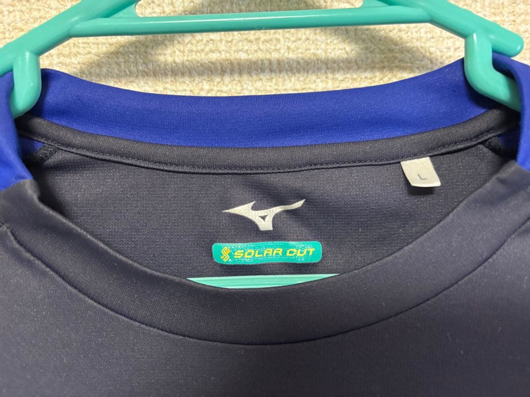徳島ヴォルティス Mizuno POCARI SWEAT 半袖シャツ　サイズL