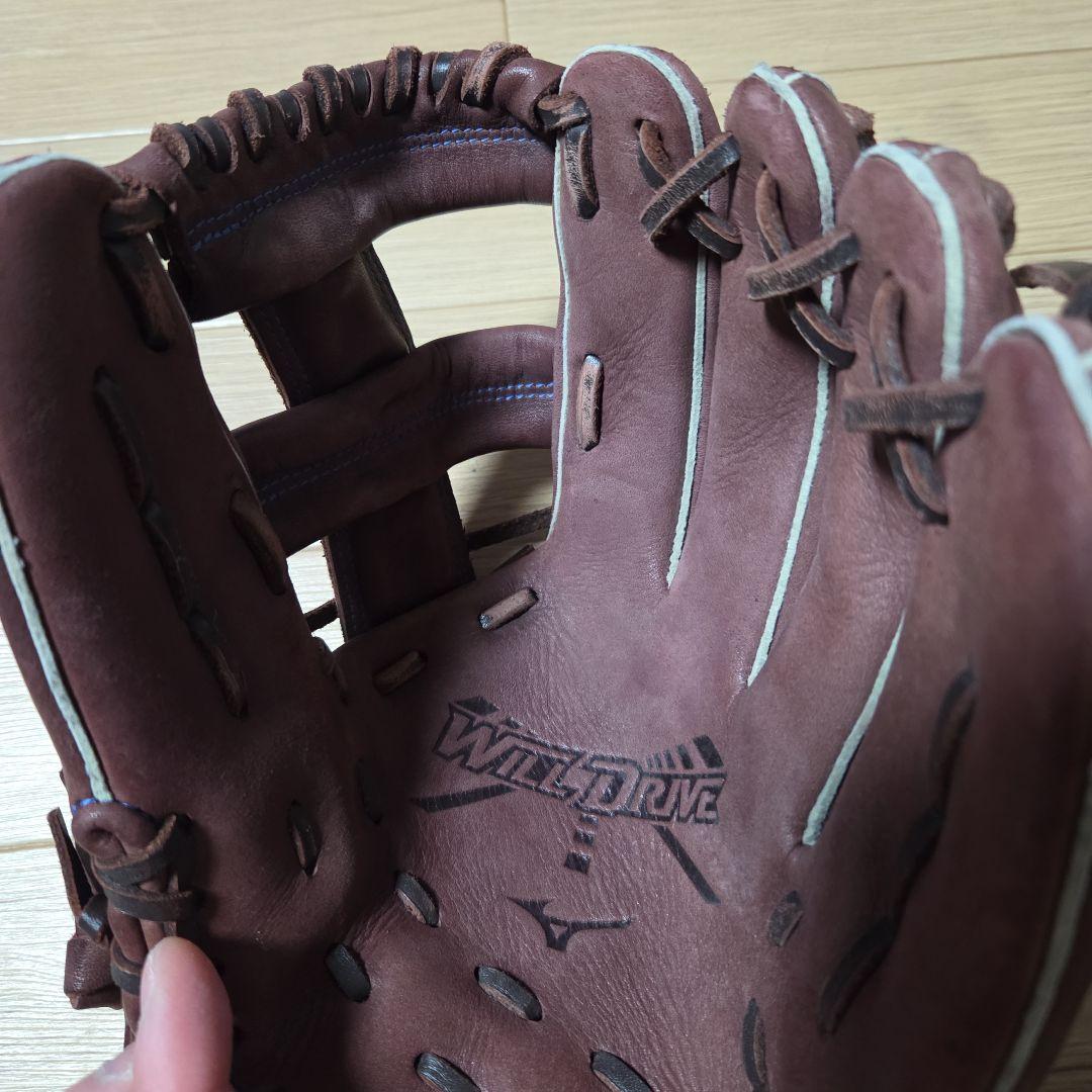 Mizuno Wild Drive 軟式グローブ ブラウン