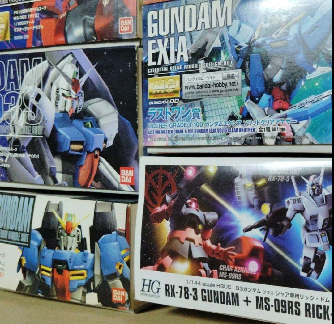 GUNDAM MGモデルキットセット