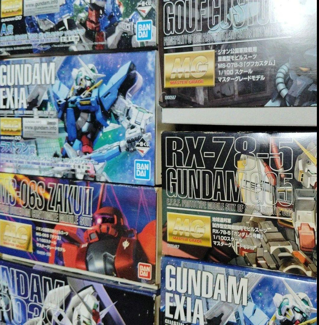 GUNDAM MGモデルキットセット