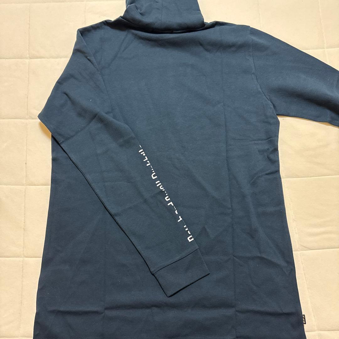 新品　Rough and Swell タートルネックシャツ L ネイビー