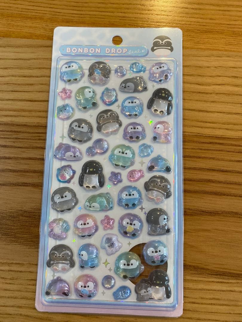 BONBON DROP 動物キャラクターシール 6シートセット