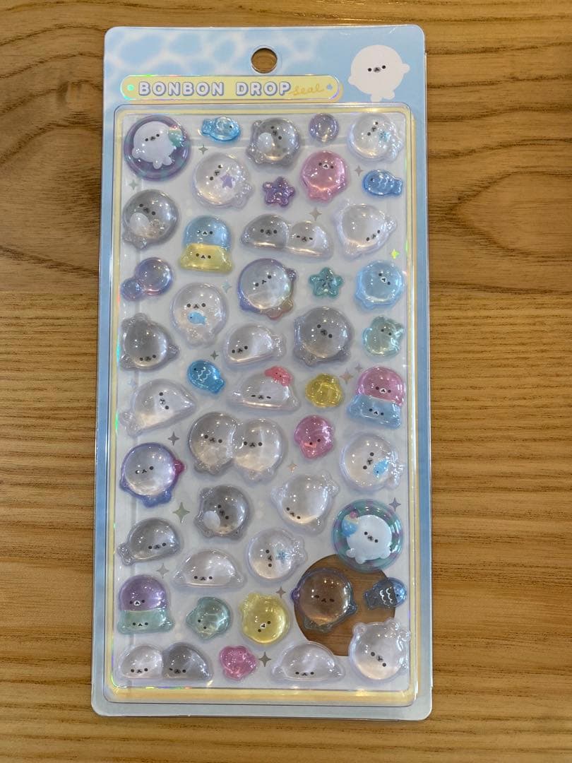 BONBON DROP 動物キャラクターシール 6シートセット