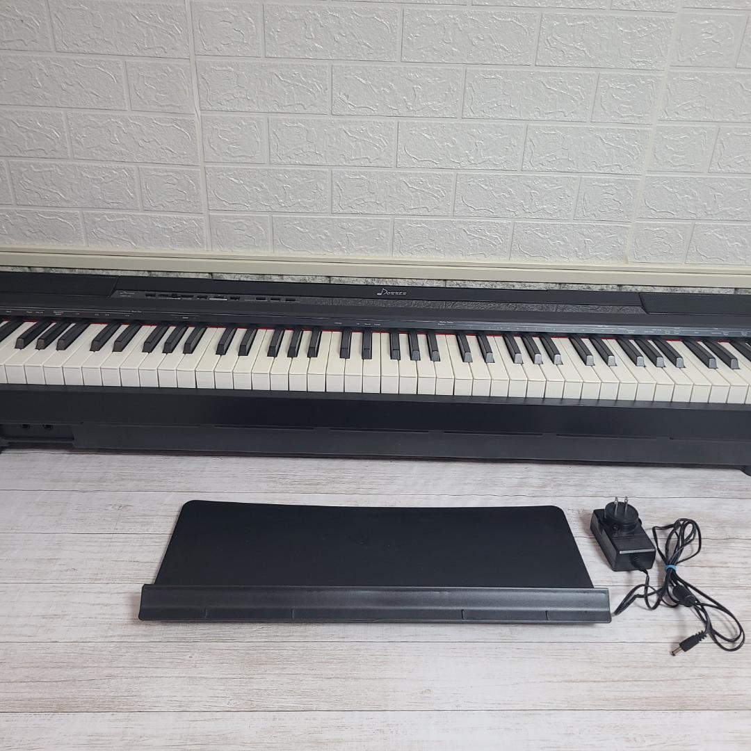 Donner 電子ピアノ 88鍵盤 キーボード DEP-10 譜面台付 ブラック