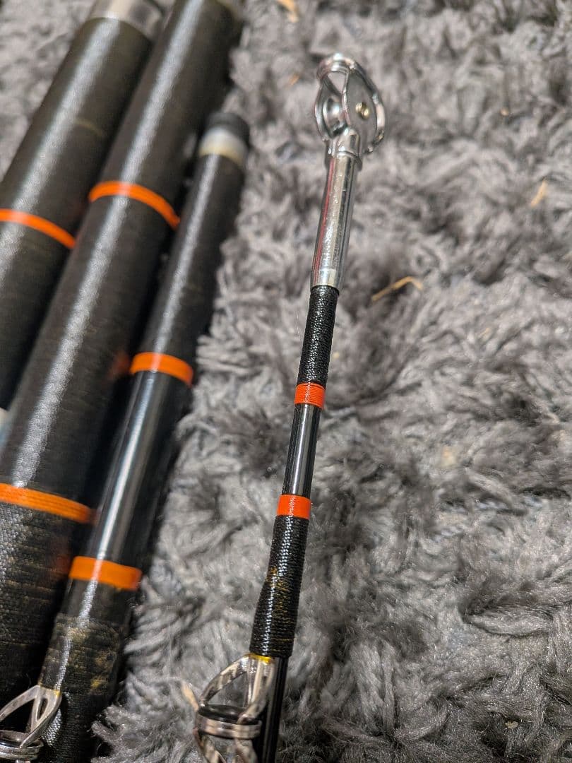 NFTスーパージャンボ5.0m/4P！4本継ぎクエ釣り専用竿　まさかの美品