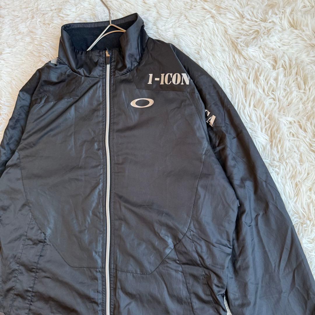 OAKLEY オークリー 1-ICON 上下セットアップ M ブラック ジャージ