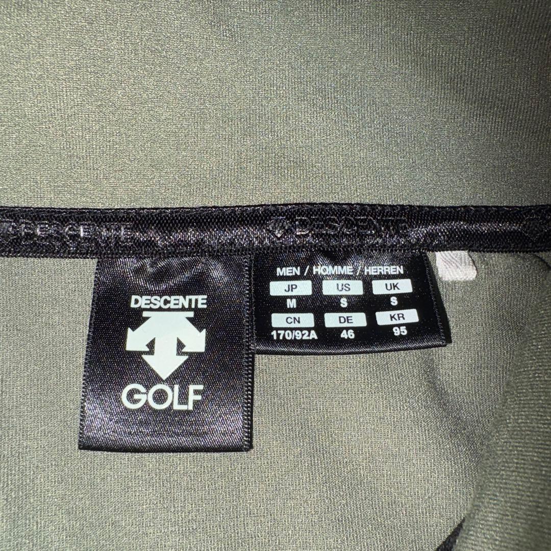 お洒落 大人気 デサントGOLF ハーフジップストレッチシャツ