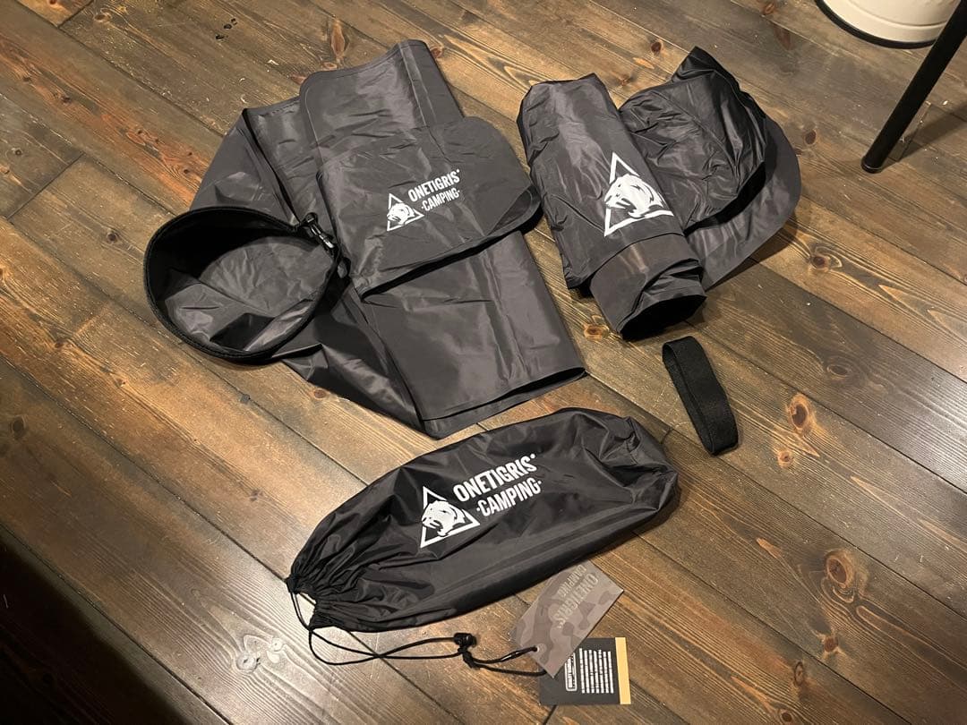 【美品】ワンティグリス エアマット OBSIDIANR値5.2 8cm厚