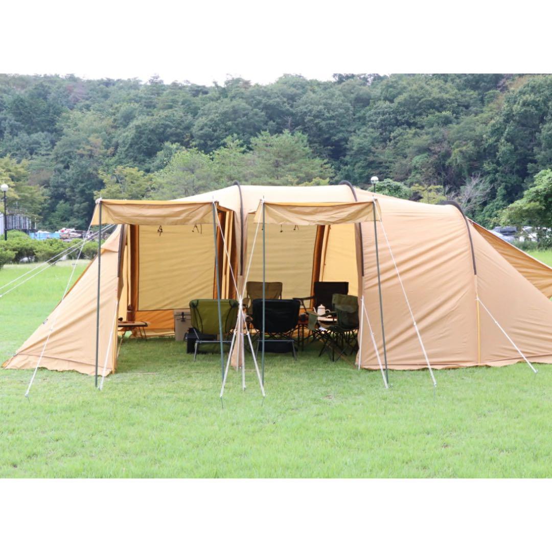 テ*ー様 新品　イグニオ 2ルーム型テント　ドームテント 4人用　カマボコ　キャ