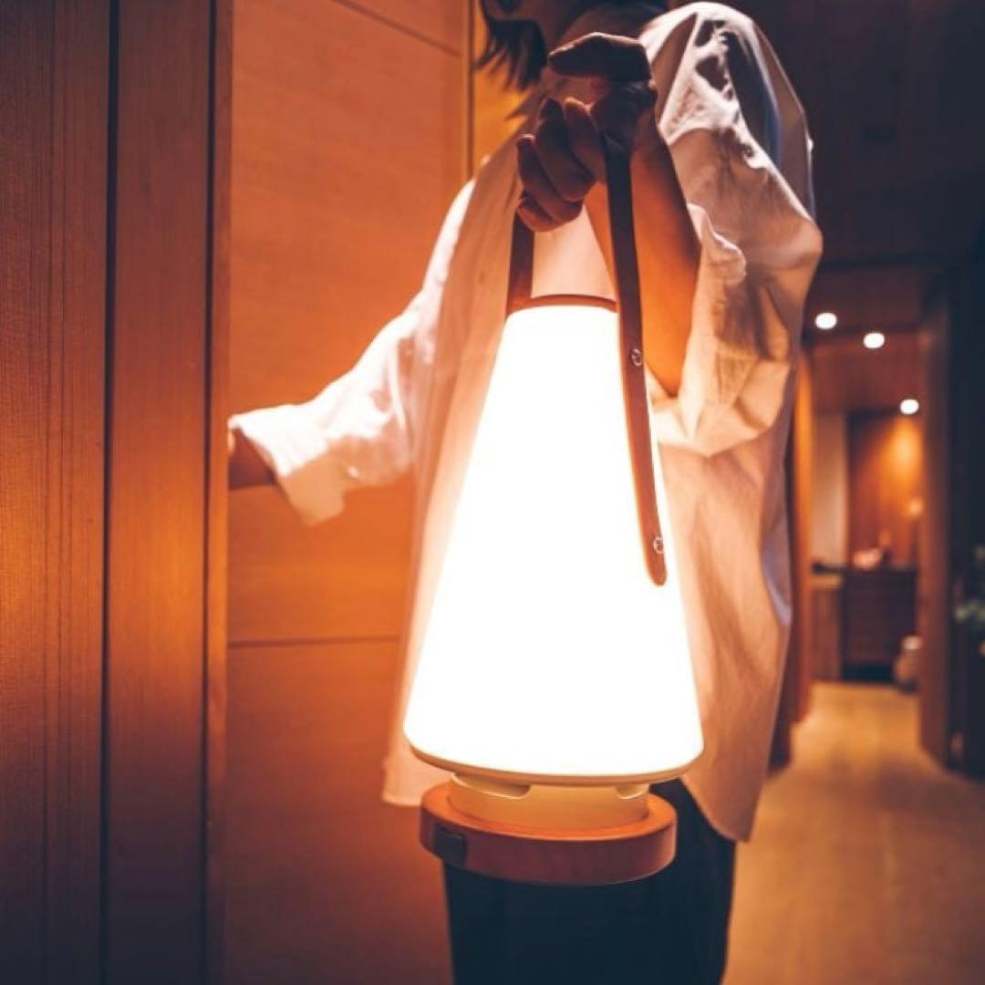 MoriMori LED ランタンスピーカー ROOMS レザーハンドル