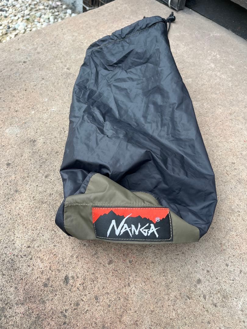 NANGA 450寝袋・シュラフ オリーブグリーン