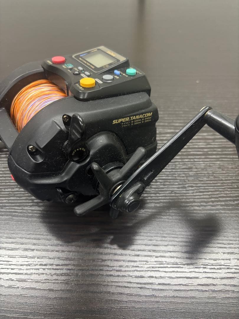ダイワ スーパータナコン S500 電動リール 電源コード付 取説付 中古