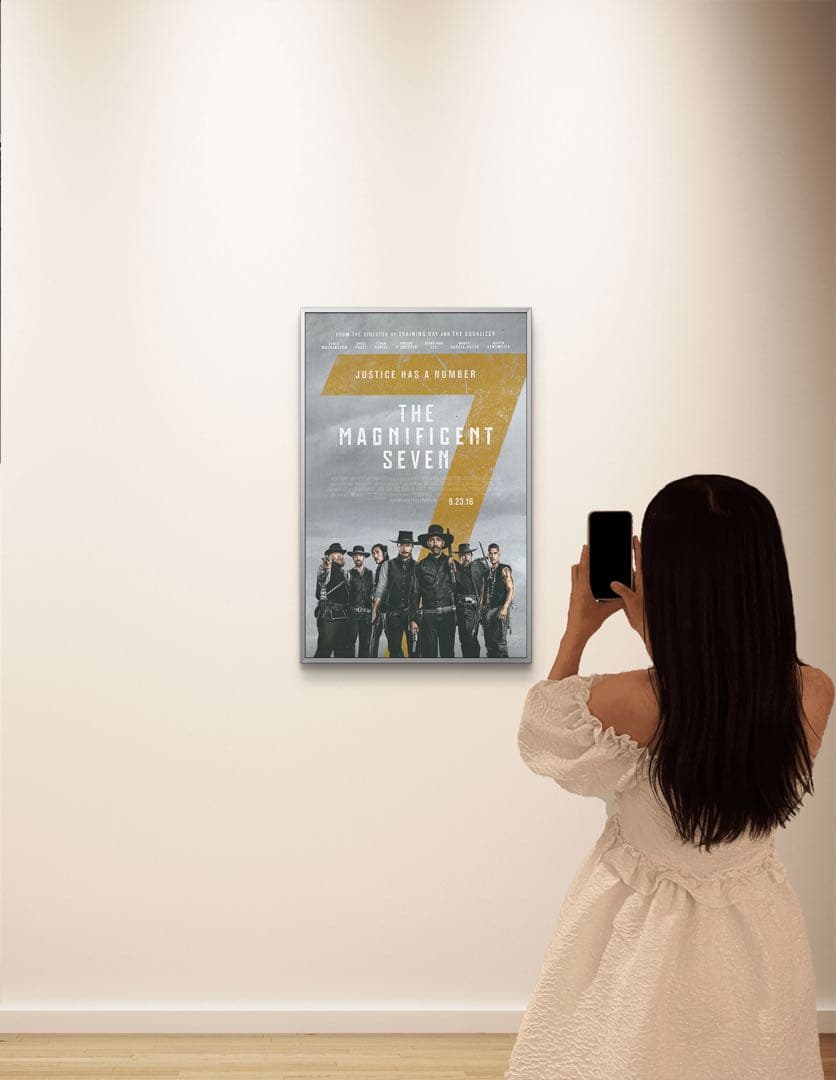 *枚数限定*映画館用片面印刷ポスターUS版:マグニフィセントセブン