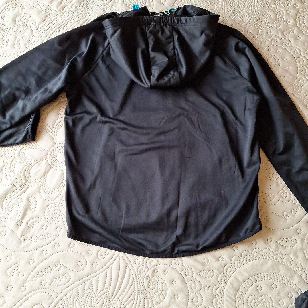 Under Armour ジャージ上下セット ブラック. XL XXL