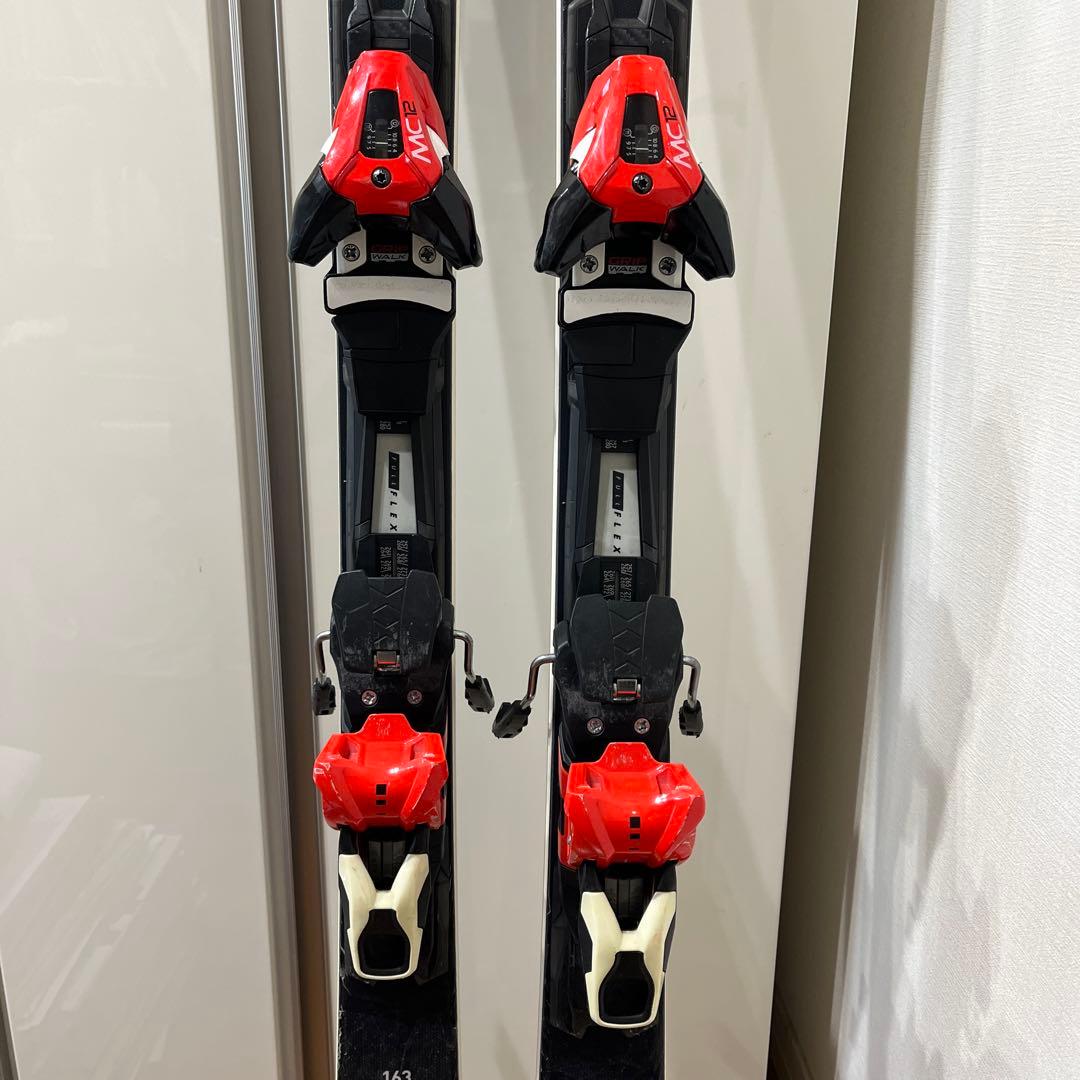 ストックリ LASER CX スキー 163cm ビンディング　サロモン