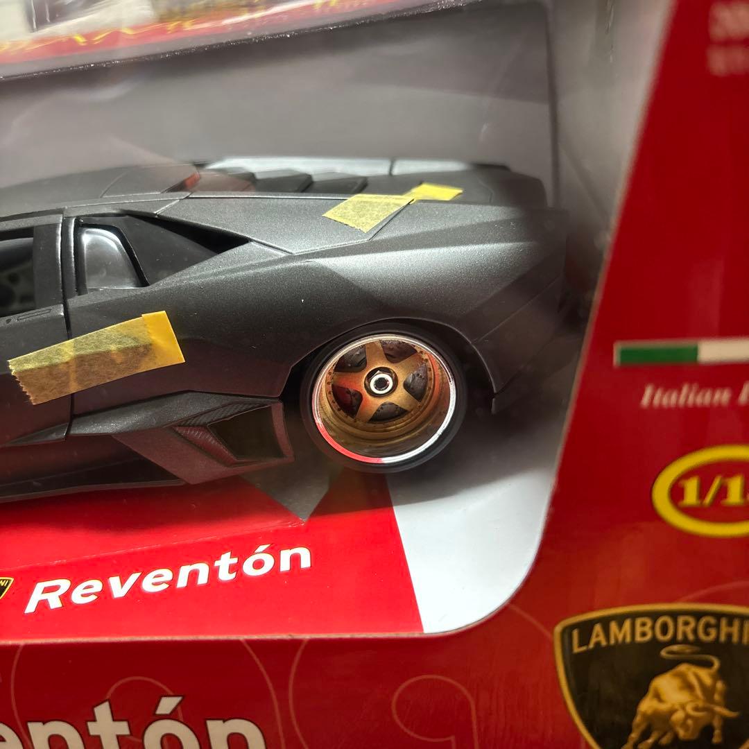 burago ランボルギーニ　レヴェントン　メタリックグレー　ミニカー