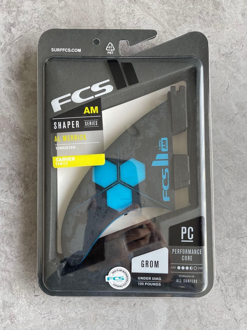 FCS II AM サーフボードフィン X-SMALL 〜55kg