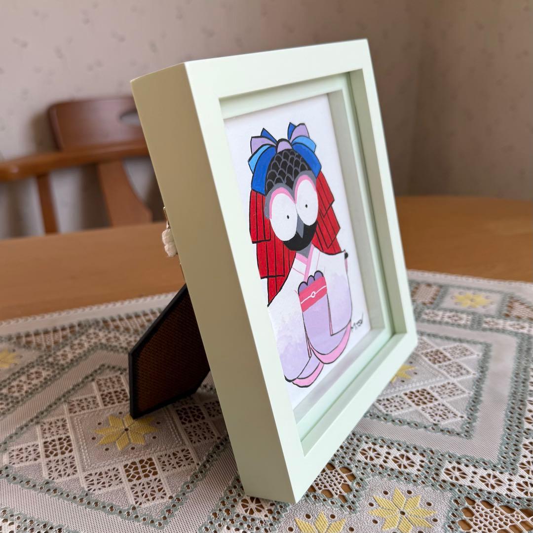 ふくひめ　13の姫(水彩画)