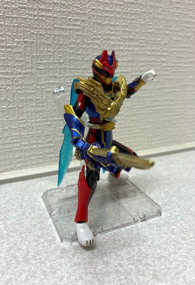 アクションヒーロー　テガソードゴジュウウルフ　塗装品