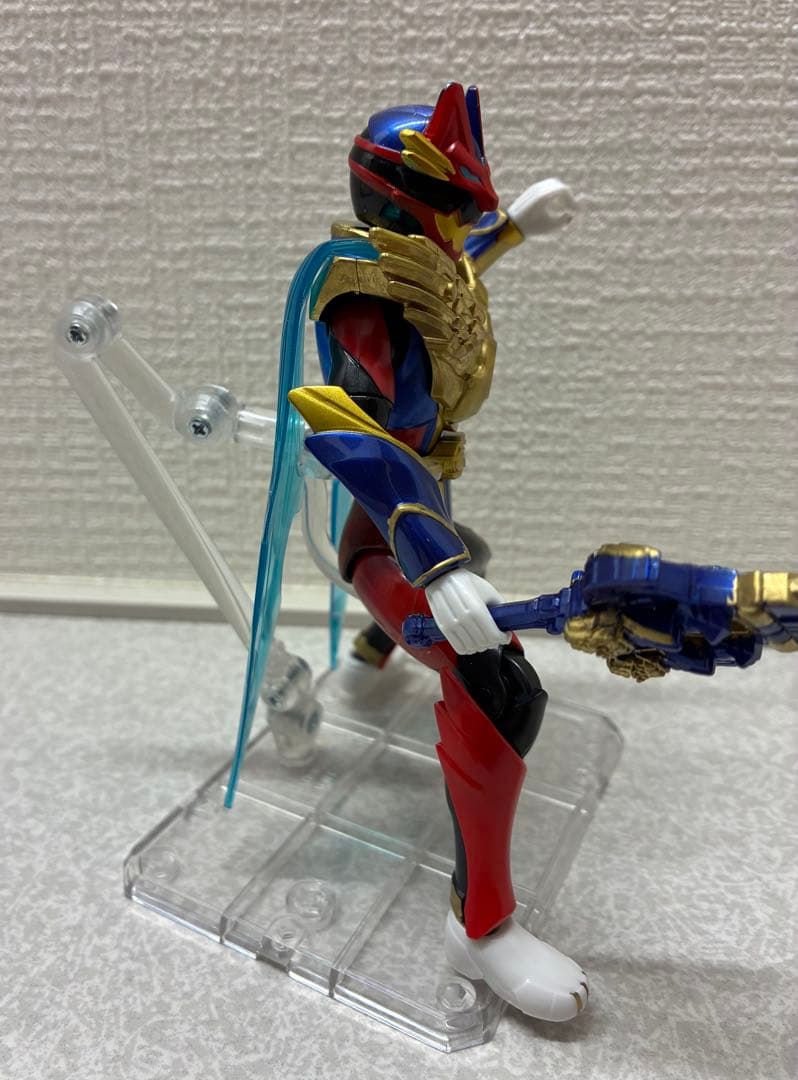 アクションヒーロー　テガソードゴジュウウルフ　塗装品