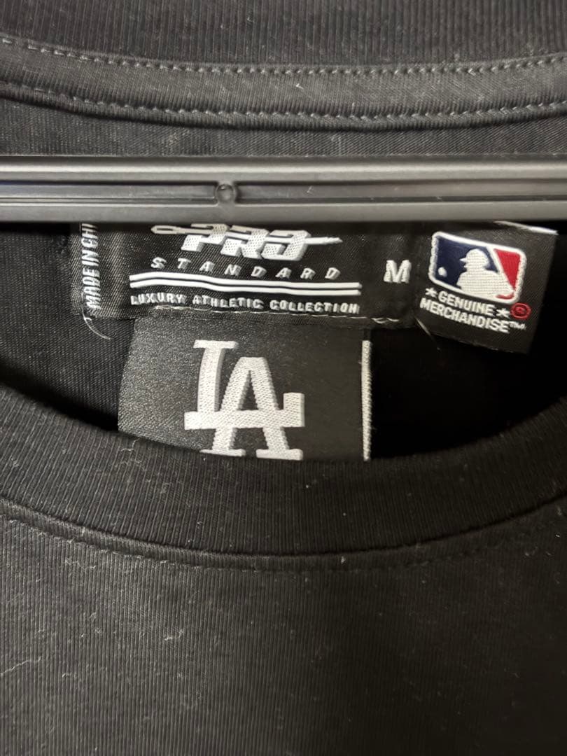 MLB ドジャース Tシャツ 2100 プロスタンダード ブラック
