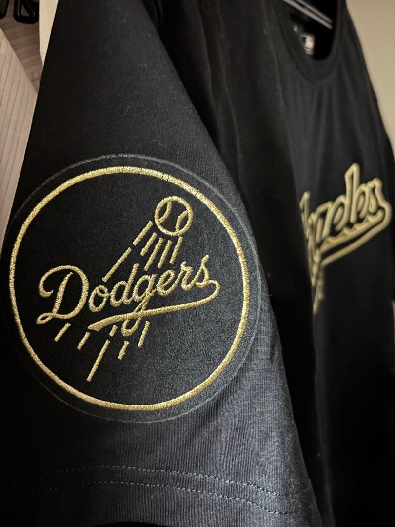 MLB ドジャース Tシャツ 2100 プロスタンダード ブラック