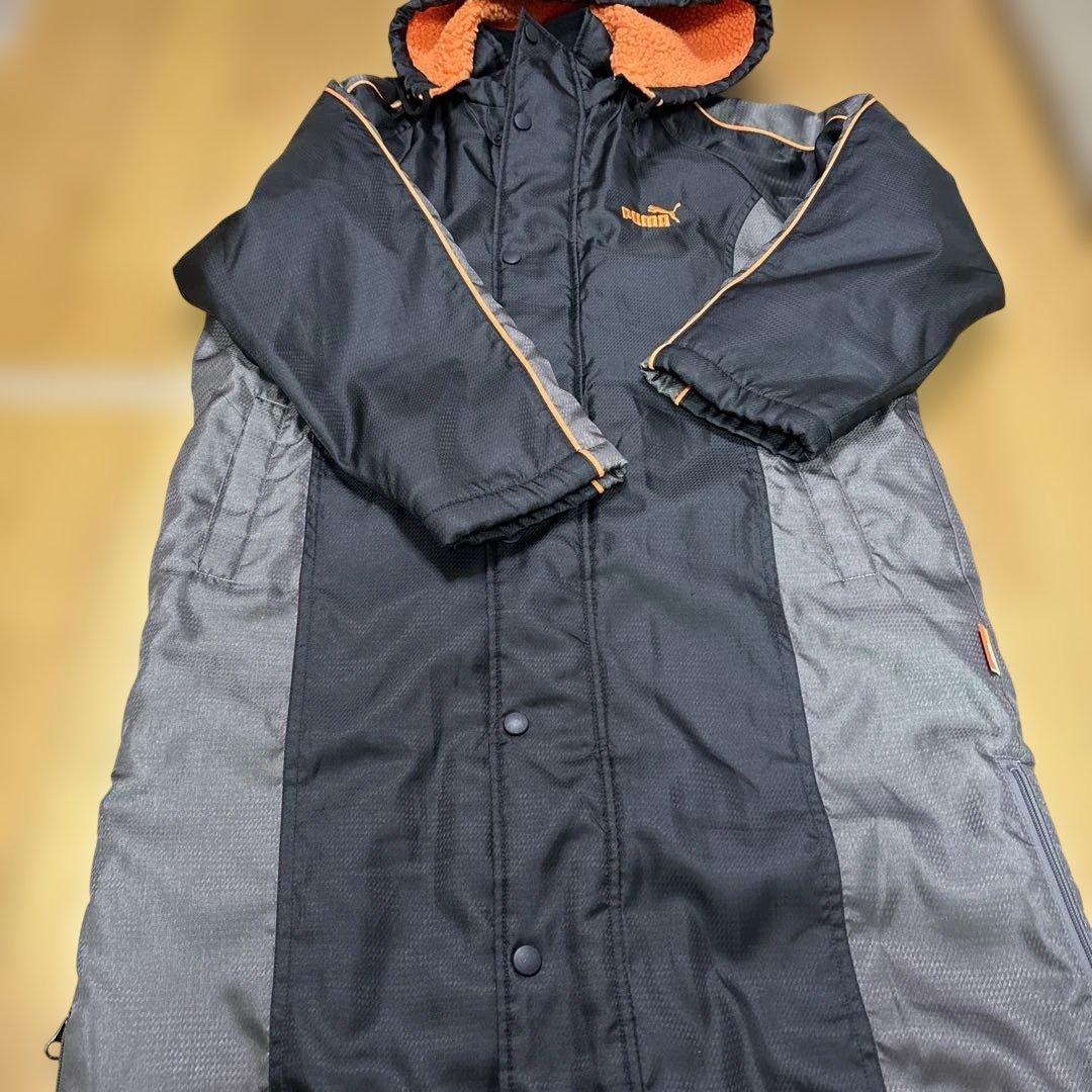 PUMA ストライプジャケット S-M ネイビー/オレンジ　赤　4枚セット